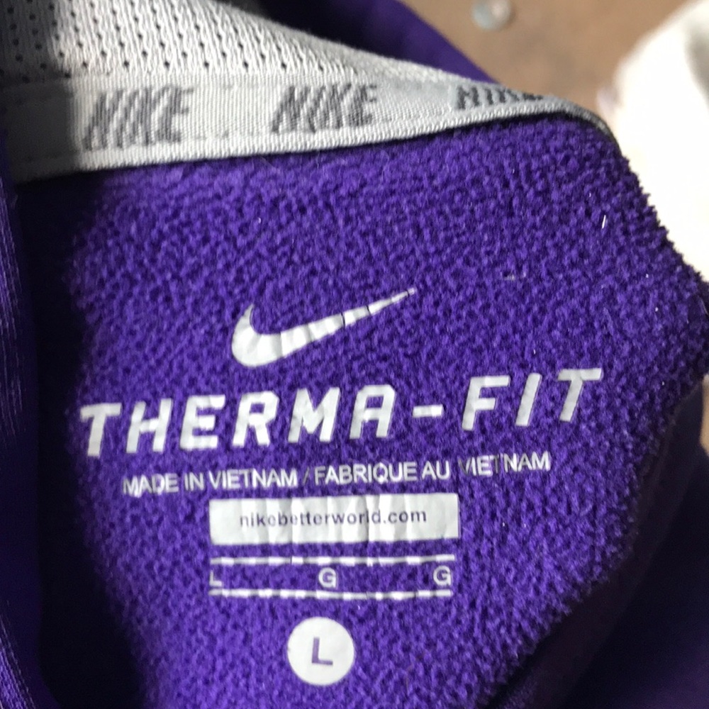 Purple Nike sweatshirt